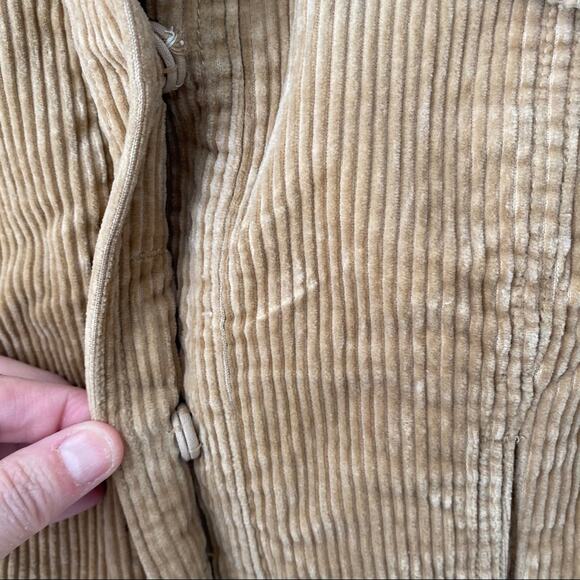 J. Crew Camel Corduroy Crop Jacket XS - Picture 4 of 6
